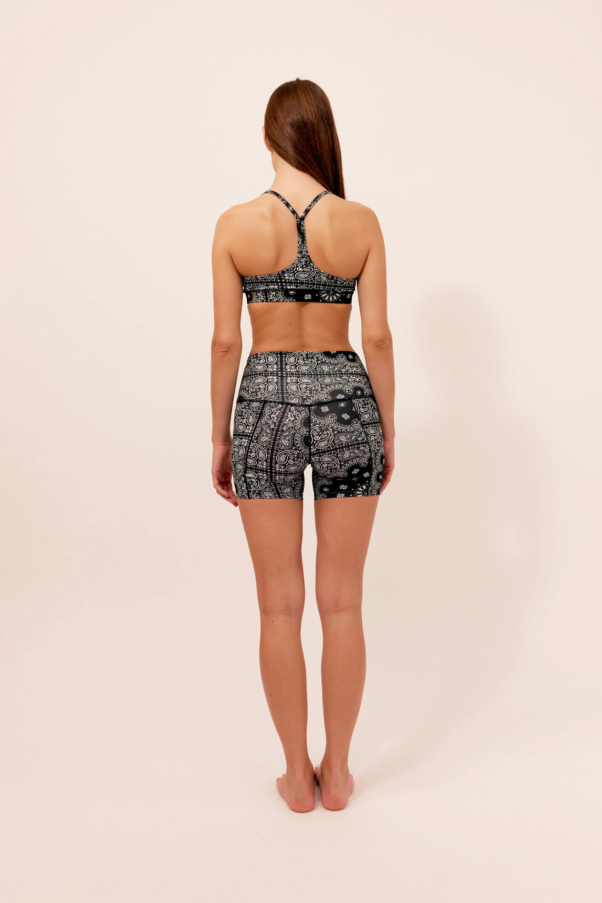 Yoga bra black bandana - Image 3